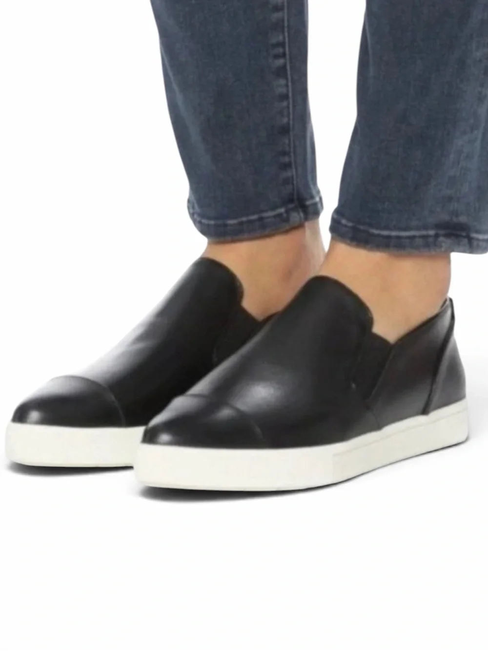 Vince  Paeyre Leather Pointy Toe  Slip On  Loafers Sz 9